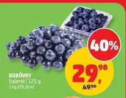 Penny Market Borůvky balené nabídka