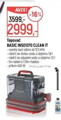 Globus Tepovač BASIC IN5012FO CLEAN IT nabídka