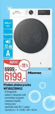 Globus Předem plněná pračka WF1I6022BWU2 nabídka