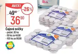 Globus Čajové svíčky nabídka