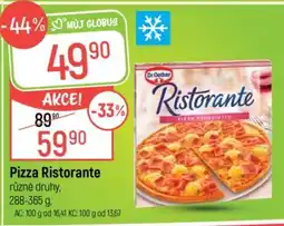 Globus Pizza Ristorante nabídka