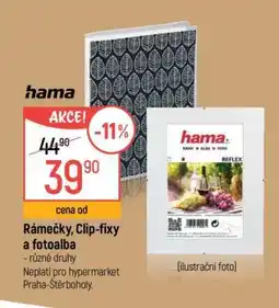 Globus Rámečky, Clip-fixy a fotoalba nabídka