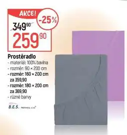 Globus Prostěradlo nabídka