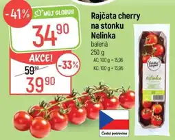 Globus Rajčata cherry na stonku Nelinka nabídka