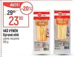 Globus Váš výběr Sýrové nitě nabídka