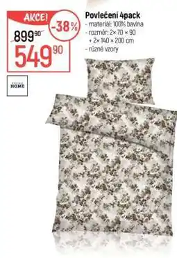 Globus Povlečení 4pack nabídka
