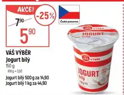 Globus Váš Výběr Jogurt bílý nabídka