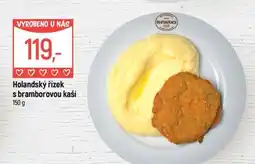 Globus Holandský řízek s bramborovou kaší nabídka