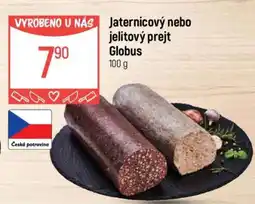 Globus Jaternicový nebo jelitový prejť Globus nabídka