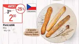 Globus Pivní rohlík nabídka