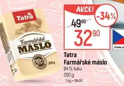 Globus Tatra Farmářské máslo nabídka