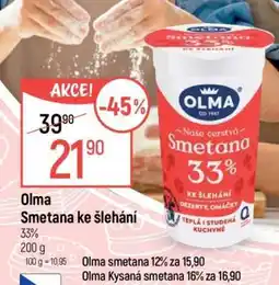 Globus Olma Smetana ke šlehání nabídka
