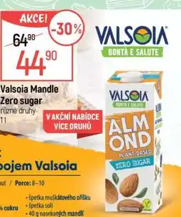 Globus Valsoia Mandle Zero sugar nabídka
