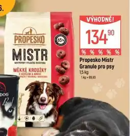 Globus Propesko Mistr Granule pro psy nabídka