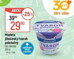 Globus Madeta Jihočeský tvaroh polotučný nabídka