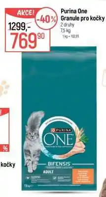 Globus Purina One Granule pro kočky nabídka