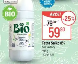 Globus Tatra Salko 8% bez laktózy nabídka