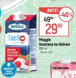 Globus Meggle SMETANA KE ŠLEHÁNÍ nabídka