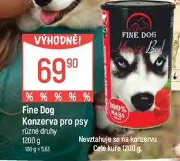 Globus Fine Dog konzerva pro psy nabídka