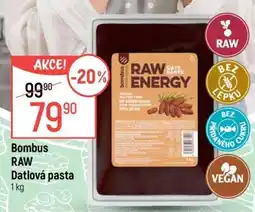 Globus Bombus RAW Datlová pasta nabídka