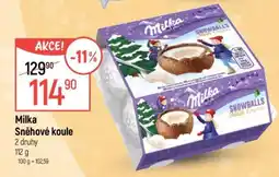 Globus Milka Sněhové koule nabídka