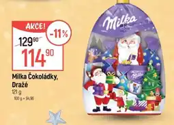 Globus Milka Čokoládky, Dračé nabídka