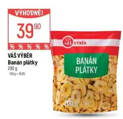 Globus Váš Výběr Banán plátky nabídka