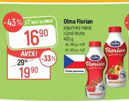 Globus Olma Florian jogurtový nápoj nabídka