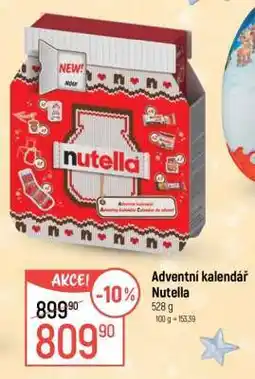 Globus Adventní kalendář Nutella nabídka