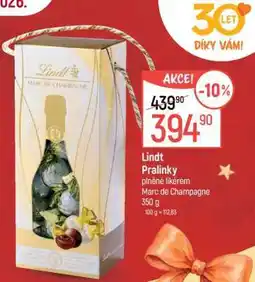 Globus Lindt pralinky nabídka