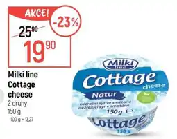 Globus Milki line Cottage cheese nabídka