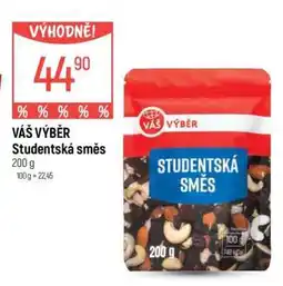 Globus Váš Výběr Studentská směs nabídka