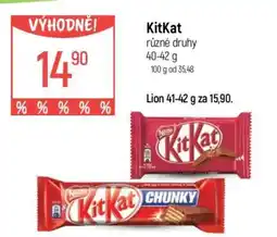 Globus KitKat nabídka