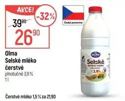 Globus Olma selské mléko čerstvé nabídka