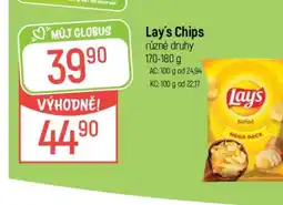 Globus Lay’s chips nabídka