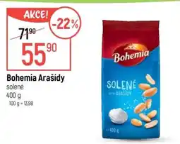 Globus Bohemia arašídy solené nabídka