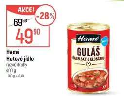 Globus HAMÉ Hotové jídlo nabídka