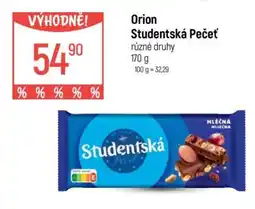 Globus Orion Studentská pečeť nabídka