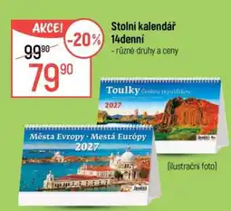 Globus Stolní kalendář 14denní nabídka