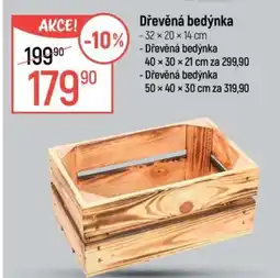 Globus Dřevěná bedýnka nabídka