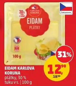 Penny Market Eidam karlova koruna plátky nabídka