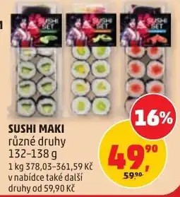 Penny Market Sushi Maki nabídka