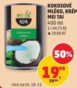 Penny Market Mei Tai kokosové mléko, krém nabídka