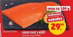 Penny Market Losos filet s kůží nabídka
