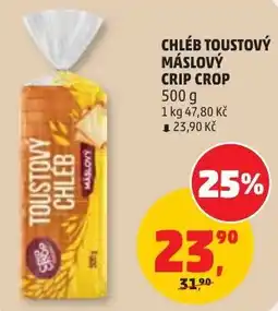 Penny Market Crip Crop tostový chléb máslový nabídka