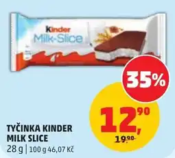 Penny Market Kinder milk slice nabídka