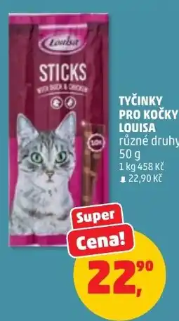 Penny Market Louisa tyčinky pro kočky nabídka