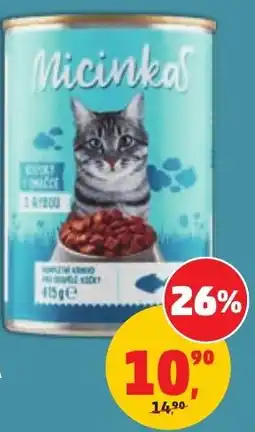 Penny Market Micinka s ribou nabídka