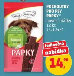 Penny Market Papky hovězí plátky nabídka