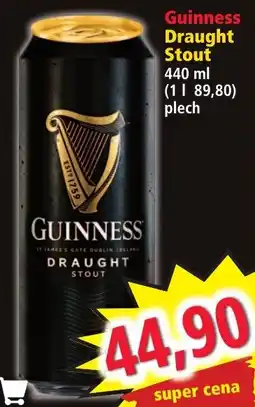 Norma Guinness draught stout nabídka